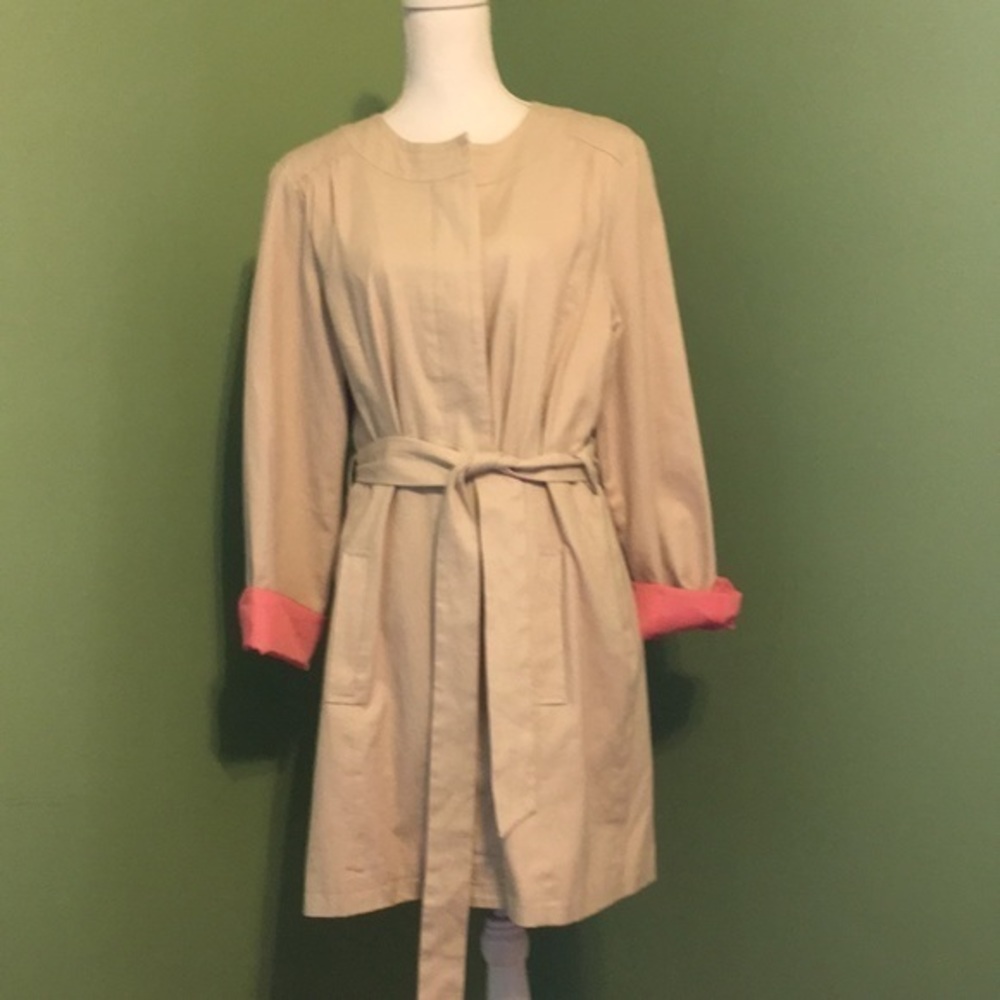 LONG TALL SALLY‎ belted beige trench coat